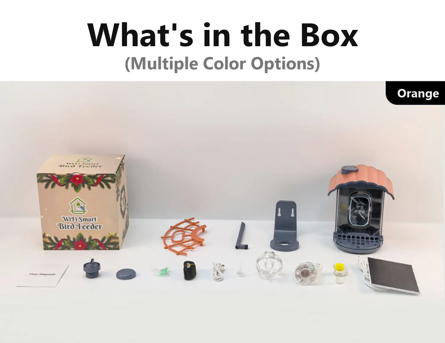 A20S-C1 retail box contents, multiple colour options