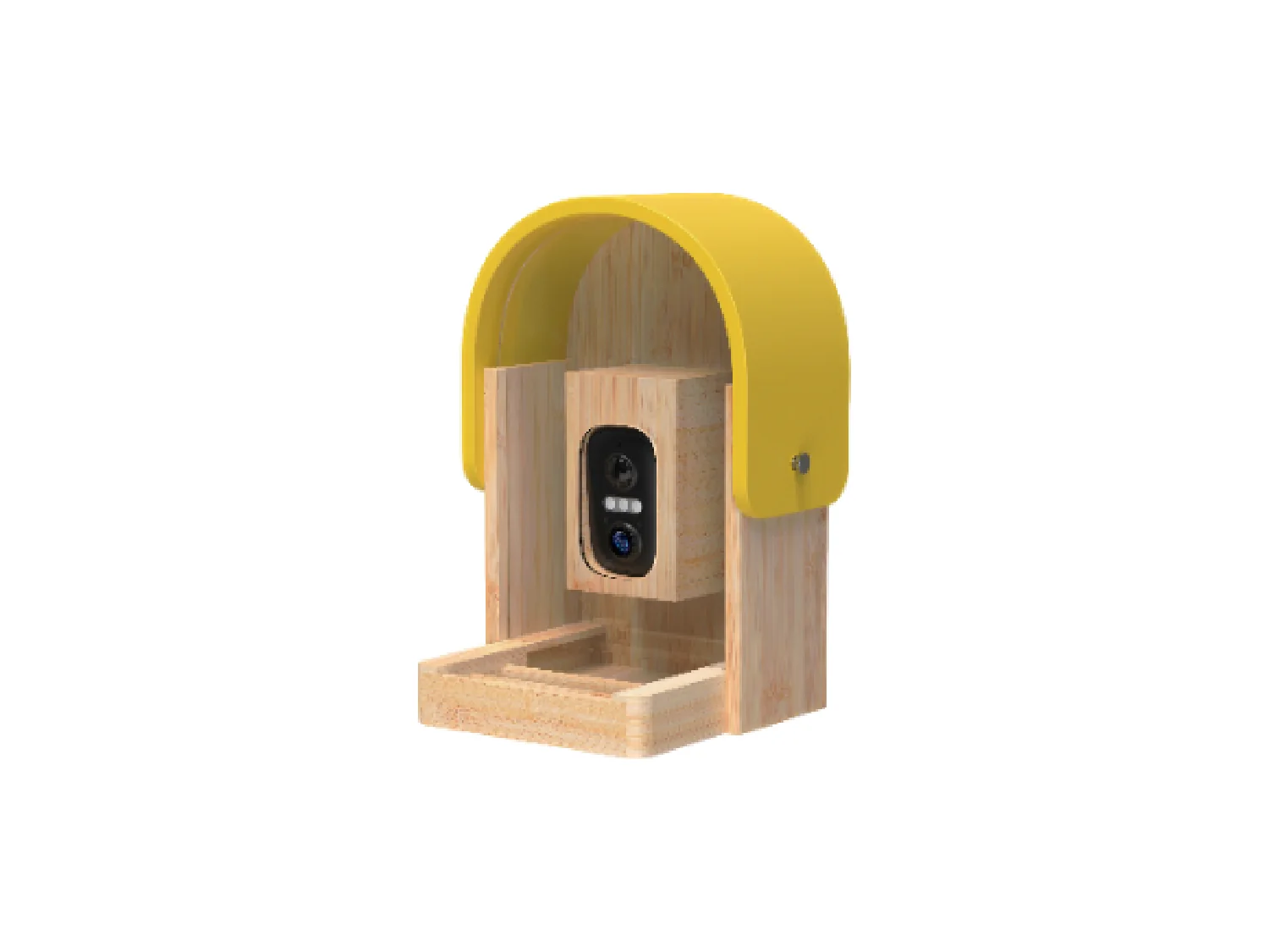 bamboo birdhouse camera — alternate housing in the same range