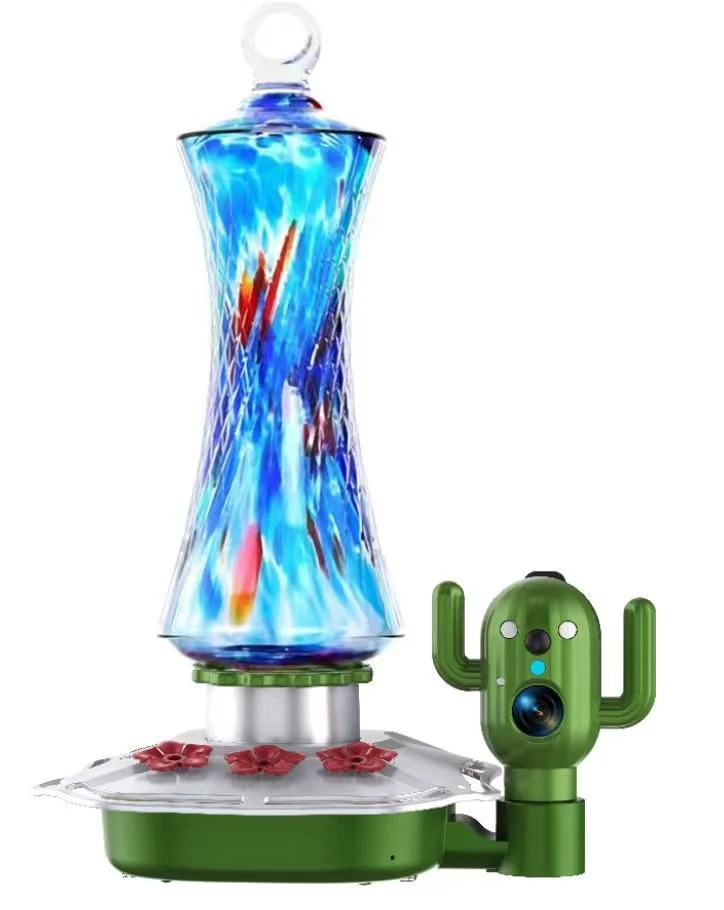NewaSmart BW2-3 — BW2-3 Glass Hummingbird Feeder Camera