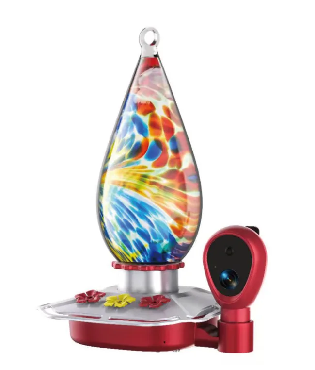 NewaSmart BW2-4 — BW2-4 Glass Hummingbird Feeder Camera