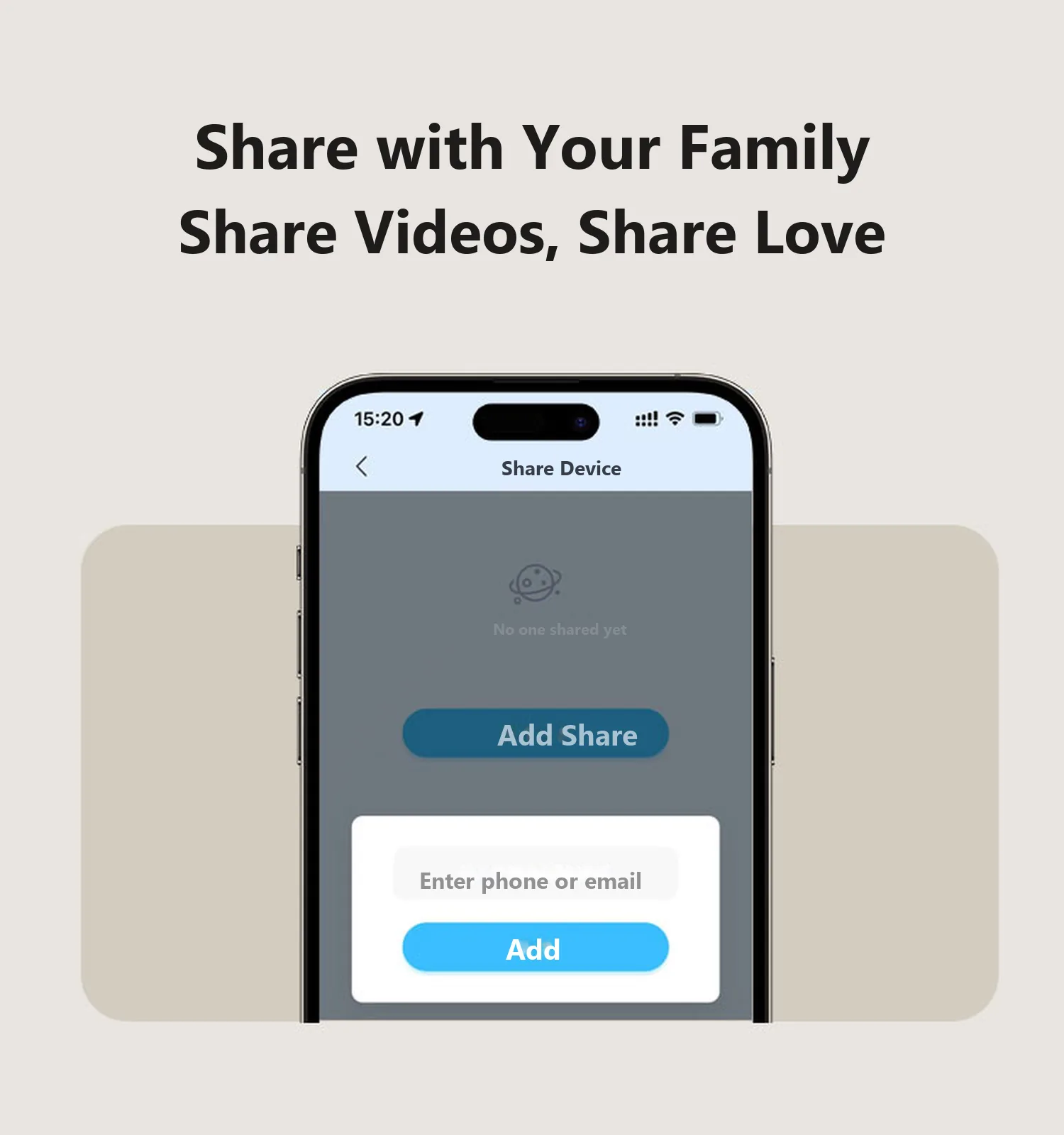 Share with your family, share video