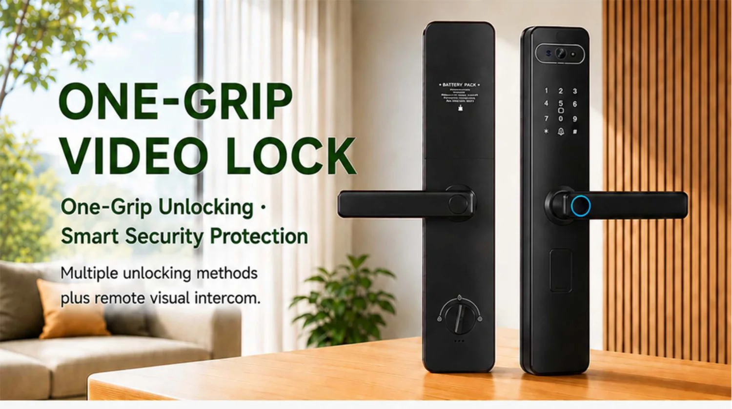 one-grip video lock — product overview
