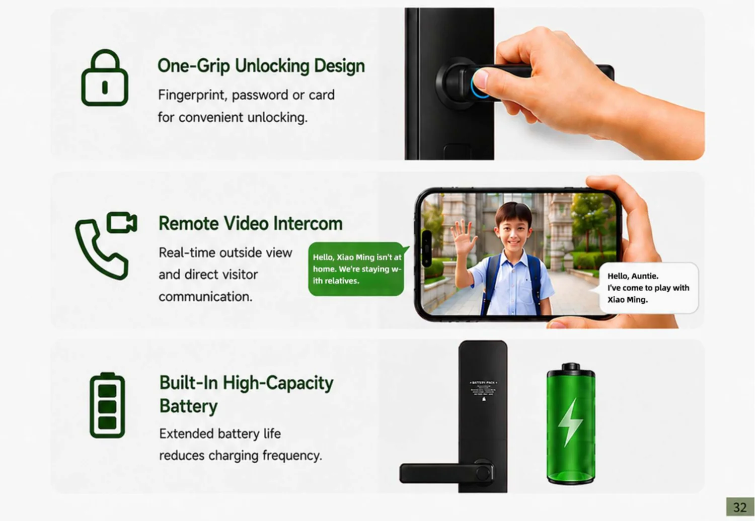 one-grip video lock — key selling points and features