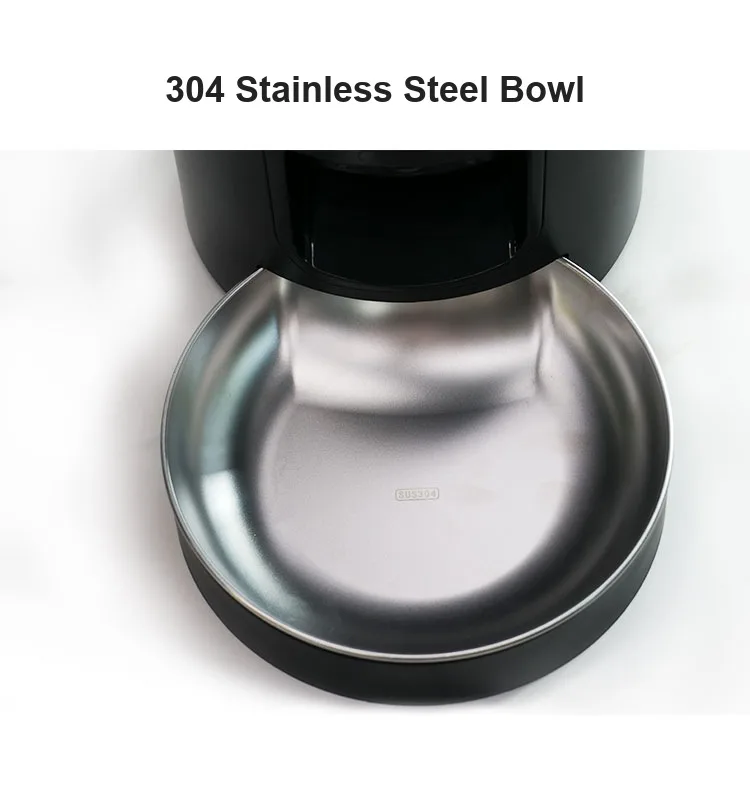 PF4 food-grade 304 stainless steel bowl, removable and easy to clean