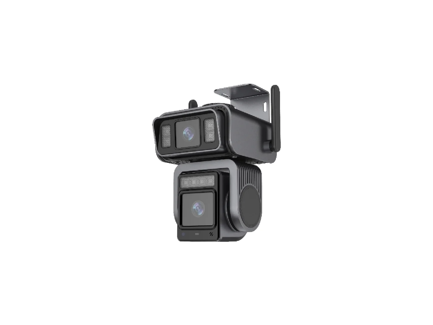 dual-lens dual-PTZ camera — alternate housing in the same range