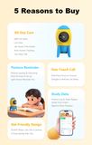 AB1-1 five reasons to buy: all-day care, posture reminder, one-touch call, study data, kid-friendly design