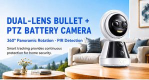 dual-lens battery bullet and PTZ camera — product overview