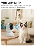 C19 voice call, built-in sounds and recordings to calm a pet
