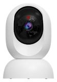 C19 laser pet camera, white indoor pan and tilt camera with laser pointer for cats and dogs