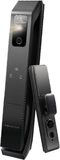 single-lens battery doorbell, studio white background, front view