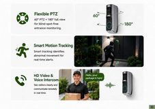 PTZ video doorbell — key selling points and features
