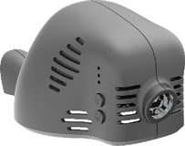 vehicle-specific 4G dash cam, studio white background, front view