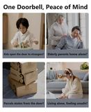 One doorbell, peace of mind: parcels, family, deliveries