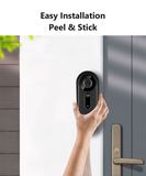 Easy peel-and-stick installation