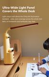L1 ultra-wide light panel covering the whole desk, even illumination for homework and textbooks