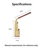 L1 dimensions: 35 cm light bar, 39 cm lamp height, 11 cm base