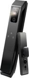 AI fully automatic video lock, studio white background, front view