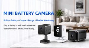 mini battery camera — product overview