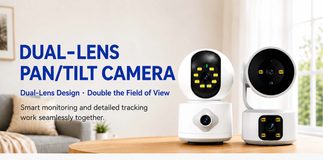 dual-lens pan/tilt camera — product overview