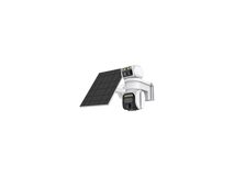 solar dual-lens bullet and PTZ camera — alternate housing in the same range